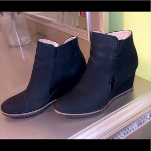 Wedge booties